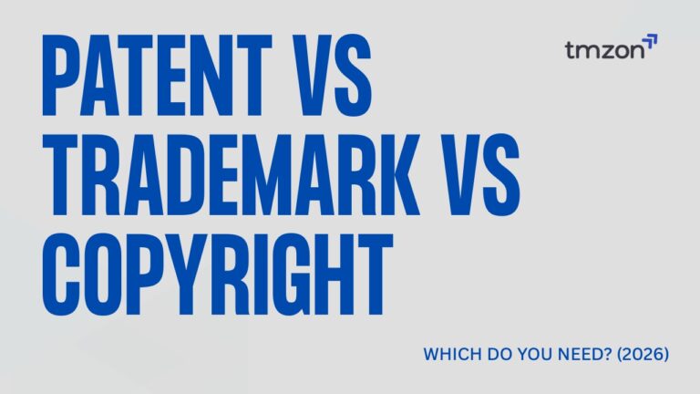 Patent vs trademark vs copyright India 2026